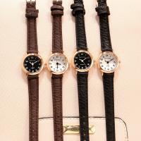 Unisex Wrist Watch PU Leather with Glass & Zinc Alloy waterproofless & Chinese movement Dial mm mm Sold By PC