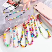 Mobile Phone Lanyard, Seedbead, handmade, folk style & different styles for choice & for woman, Length:Approx 28 cm, Sold By PC