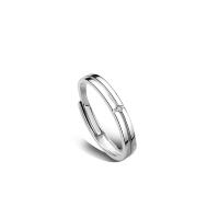 Anéis Couple dedo, 925 de prata esterlina, Ajustável & joias de moda & Vario tipos a sua escolha & com strass, níquel, chumbo e cádmio livre, vendido por PC