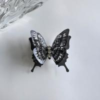 Hair Claw Clips Resin fashion jewelry & with rhinestone Sold By PC