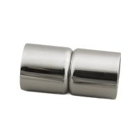 Stainless Steel Magnetic Clasp, 304 Stainless Steel, DIY, original color, 20x10mm, Hole:Approx 8x8mm, 10PCs/Lot, Sold By Lot
