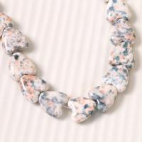 Porcelæn smykker perler, Butterfly, du kan DIY, flere farver til valg, 15x15mm, Solgt af PC