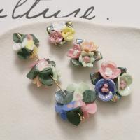 Hair Accessories DIY Findings, Porcelain, Bouquet, different styles for choice, more colors for choice, Sold By PC