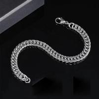 Stainless Steel Jewelry Bracelet 304 Stainless Steel polished & for man original color Sold By PC