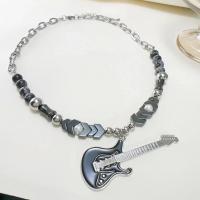 Collar de Aleación de Zinc, con 5cm extender cadena, chapado en color de plata, Joyería & para mujer, libre de níquel, plomo & cadmio, longitud aproximado 45 cm, Vendido por UD