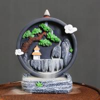 Backflow Incense Burner Resin half handmade for home and office & durable Sold By PC