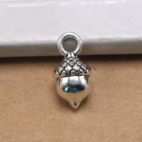 Zinc Alloy Pendants Pinecone antique silver color plated DIY Sold By PC