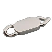 Stainless Steel Jewelry Clasp, 304 Stainless Steel, DIY, original color, 41.50x14mm, Hole:Approx 6.5x6mm, 5PCs/Lot, Sold By Lot