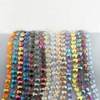 Crystal Beads, Triangle, DIY, more colors for choice, 660x13x7mm, Sold Per 660 mm Strand