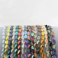Kristall-Perlen, Kristall, Kuchen, DIY, mehrere Farben vorhanden, 740x13x6.50mm, verkauft per 740 Millimeter Strang