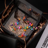 Zinklegierung Schmuck Halskette, mit Edelstein, mit Verlängerungskettchen von 6cm, plattiert, Modeschmuck & für Frau, frei von Nickel, Blei & Kadmium, Länge:ca. 40 cm, verkauft von PC