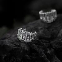 Brass δάχτυλο του δακτυλίου, Ορείχαλκος, κοσμήματα μόδας & για άνδρες και γυναίκες, νικέλιο, μόλυβδο και κάδμιο ελεύθεροι, high:14mm, Sold Με PC