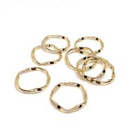 Brass Hoop Earring Components plated DIY Sold By PC