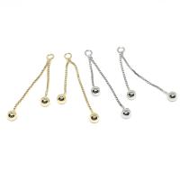 Brass Earring thread, plated, DIY, more colors for choice, Sold By PC