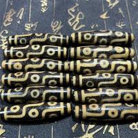 Natürliche Tibetan Achat Dzi Perlen, Trommel, DIY & verschiedene Muster für Wahl, 60mm, verkauft von PC