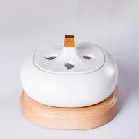 Traditional Ceramic Inserted Burner Incense Seat, Porcelain, for home and office & time setting thermostat & durable, 85x110mm, Sold By PC