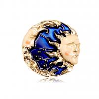 Zinc Alloy Brooches KC gold color plated fashion jewelry & for woman & enamel nickel lead & cadmium free Sold By PC
