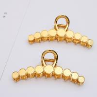 Hair Claw Clips Zinc Alloy plated Korean style & DIY & for woman nickel lead & cadmium free Sold By Bag
