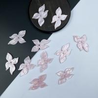 Hair Stick Findings Acetate petals DIY pink Sold By PC