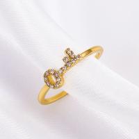 Brass δάχτυλο του δακτυλίου, Ορείχαλκος, κοσμήματα μόδας & για τη γυναίκα & με στρας, περισσότερα χρώματα για την επιλογή, νικέλιο, μόλυβδο και κάδμιο ελεύθεροι, Sold Με PC