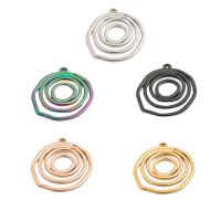 Stainless Steel Pendants, 304 Stainless Steel, Vacuum Ion Plating, DIY & hollow, more colors for choice, 29x25mm, Hole:Approx 2mm, Sold By PC