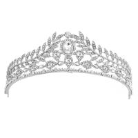 Bridal Tiaras, Tibetan Style, fashion jewelry & for woman & with rhinestone, nickel, lead & cadmium free, Sold By PC