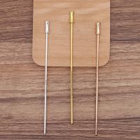 Hair Stick Zinc Alloy plated vintage & for woman nickel lead & cadmium free 145mm Sold By Bag