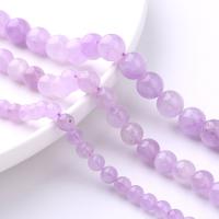 Natural Amethyst Beads, Round, DIY & different size for choice, purple, Sold By Strand