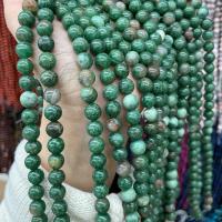 Grânulos de Jade, jade africana, Roda, DIY & tamanho diferente para a escolha, verde, vendido por Strand