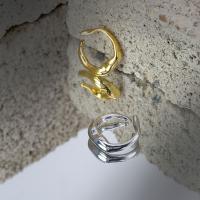 Brass δάχτυλο του δακτυλίου, Ορείχαλκος, επιχρυσωμένο, κοσμήματα μόδας & για τη γυναίκα, νικέλιο, μόλυβδο και κάδμιο ελεύθεροι, High: About 0.5cm, Sold Με PC
