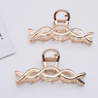 Hair Claw Clips Zinc Alloy plated Korean style & for woman nickel lead & cadmium free Sold By Bag