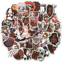 Sticker Paper, Soft PVC, printing, Halloween Design & mixed pattern & DIY, Approx 50PCs/Lot, Sold By Lot