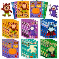 Sticker Paper Soft PVC printing Halloween Design & mixed pattern & DIY Approx Sold By Lot