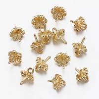 Brass Pendant Findings, 14K gold-filled, DIY, golden, nickel, lead & cadmium free, 9mm, 10PCs/Bag, Sold By Bag