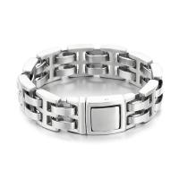 Stainless Steel Jewelry Bracelet 316L Stainless Steel fashion jewelry & for man 21mm Length Approx 9.06 Inch Sold By PC