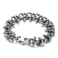 Bijoux bracelet en acier inoxydable, acier inoxydable 316L, bijoux de mode & pour homme, 16mm, Longueur:Environ 8.27 pouce, Vendu par PC