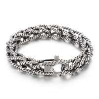 Bijoux bracelet en acier inoxydable, acier inoxydable 316L, bijoux de mode & pour homme, 12mm, Vendu par PC