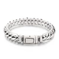 Bijoux bracelet en acier inoxydable, acier inoxydable 316L, bijoux de mode & pour homme, 12mm, Longueur:Environ 8.66 pouce, Vendu par PC