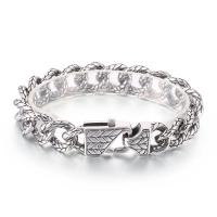 Stainless Steel Jewelry Bracelet, 316L Stainless Steel, fashion jewelry & for man, 15mm, Length:Approx 8.86 Inch, Sold By PC