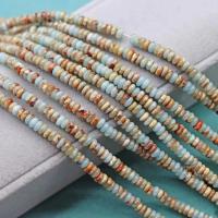 Gemstone Jewelry Beads, Koreite, Flat Round, DIY & different size for choice, light blue, Sold Per Approx 38 cm Strand