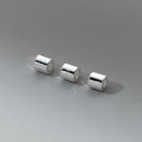 925 Sterling Silver Beads, Antique finish, DIY, platinum color, Diameter 5.5* Height 5.5mm, Hole:Approx 2.5mm, Sold By PC