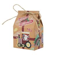 Christmas Gift Bag, Kraft, Christmas Design & different styles for choice, Sold By PC