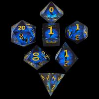 Resin Dice, 7 pieces & multifunctional, more colors for choice, Dice size: 22mm, Sold By Set
