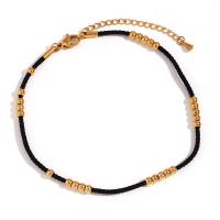 Stainless Steel Jewelry Bracelet, 316L Stainless Steel, with 5cm extender chain, 18K gold plated, fashion jewelry & for woman, Length:Approx 22 cm, Sold By PC
