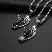 Stainless Steel Jewelry Necklace 304 Stainless Steel anoint & for man & with rhinestone Sold By PC