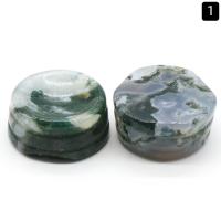 Fashion Decoration, Gemstone, Flat Round, polished, for home and office & different materials for choice, more colors for choice, 27x12mm, Sold By PC