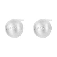 925 Sterling Silver Stud Earrings fashion jewelry & for woman nickel lead & cadmium free Sold By Pair