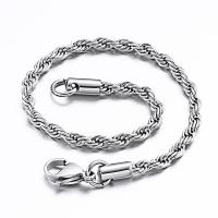 Titan stål halsband, polerad, mode smycken & Unisex & olika storlek för val, nickel, bly och kadmium gratis, Säljs av PC