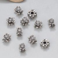 Gioielli Spacer Beads, 925 argento sterlina, DIY, colore originale, 7mm, Venduto da PC
