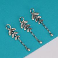 925 Sterling Silver Pendant plated DIY original color Sold By PC